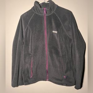 Columbia Women’s Medium Black with purple accent